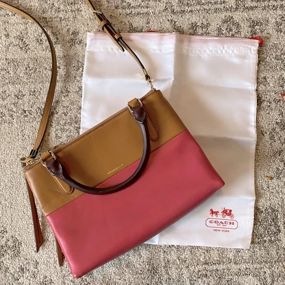 Coach mini online borough bag
